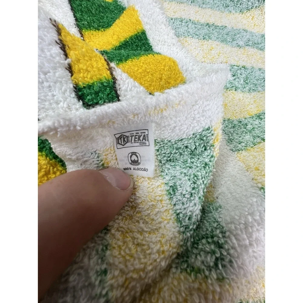 Vintage 1982 Spain World Cup Soccer Beach Towel Spanish Futbol FIFA Espana